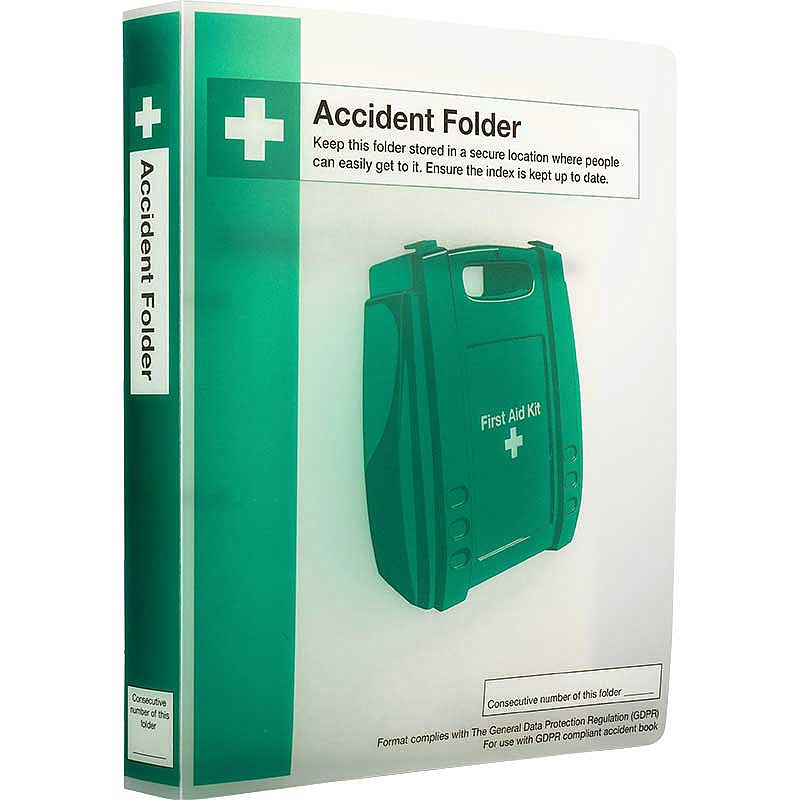 Accident Book Folder Including Guidance Notes
