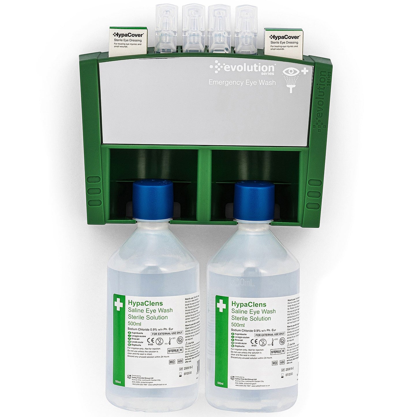 Evolution Bottle Eye Wash Station - Green