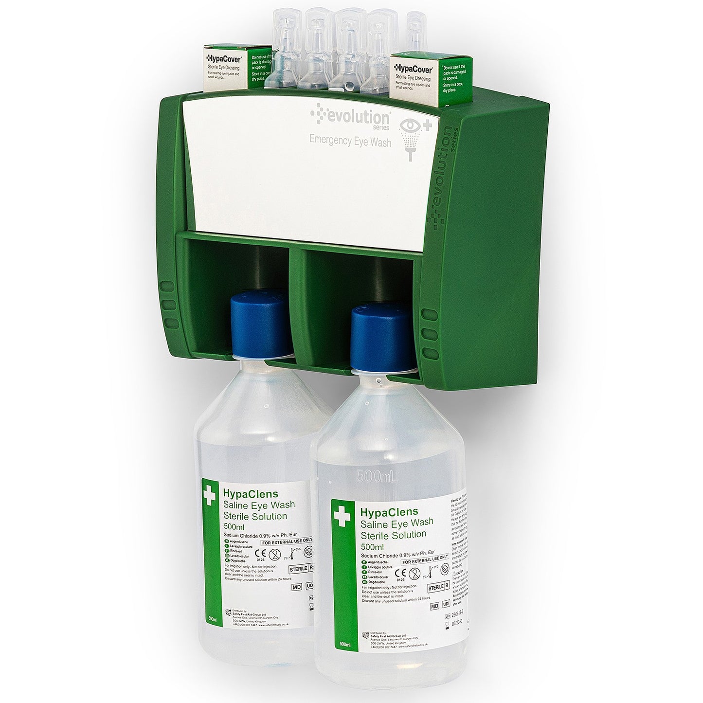 Evolution Bottle Eye Wash Station - Green