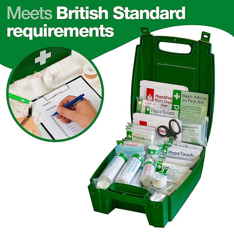 Evolution Plus Workplace First Aid Kit (Medium), British Standard Compliant