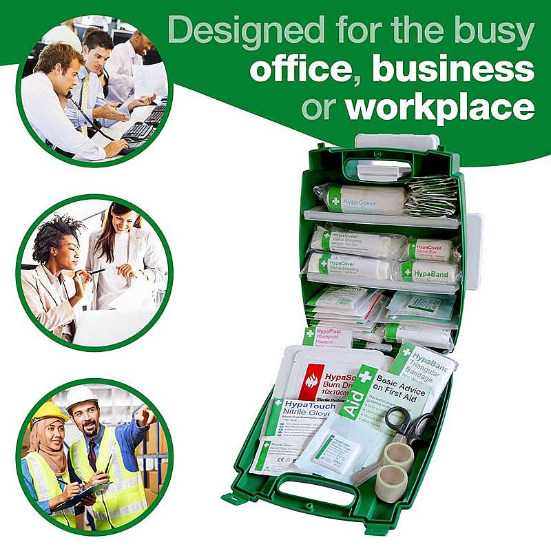 Evolution Plus Workplace First Aid Kit (Small), British Standard Compliant