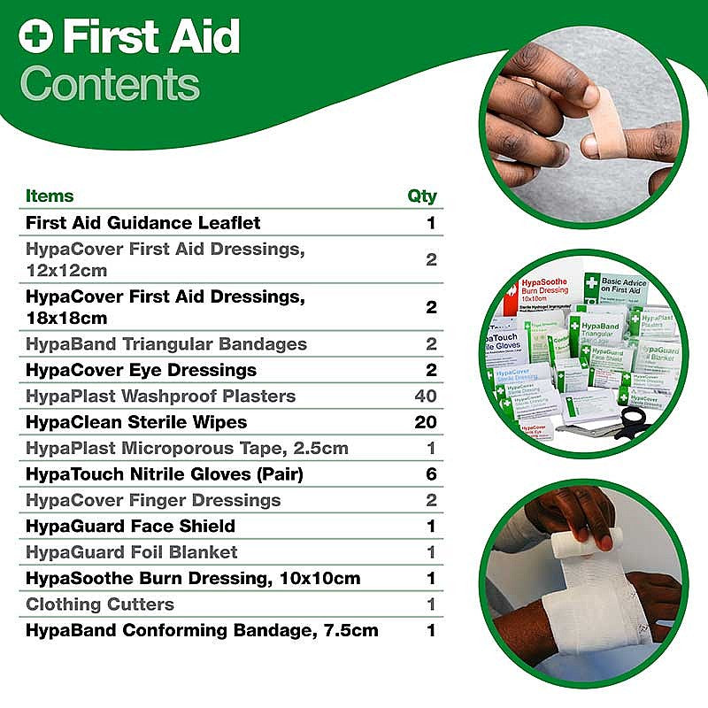 Evolution Plus Workplace First Aid Kit (Small), British Standard Compliant