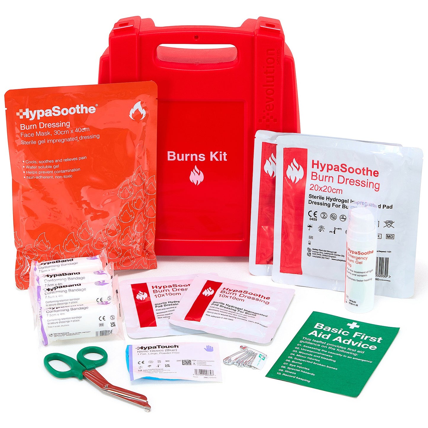 Evolution HypaSoothe Burns Kit (Large), British Standard Compliant