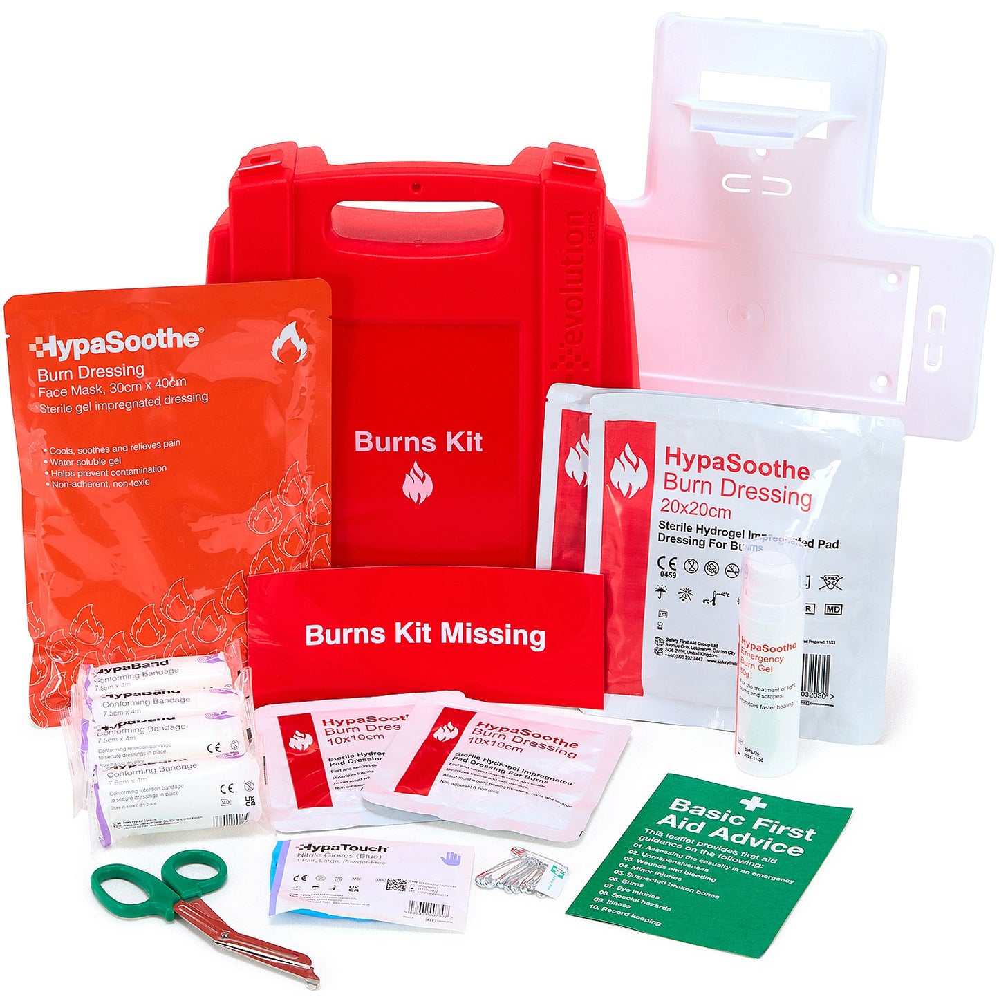 Evolution Plus HypaSoothe Burns Kit (Large). British Standard Compliant